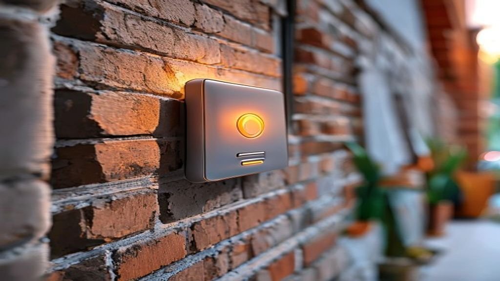 Smarter Funk-Lichtschalter wird im Altbau montiert